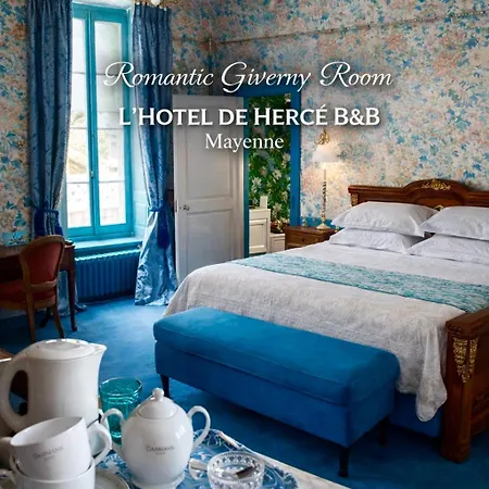 Panzió L'hotel De Herce D'hote Mayenne